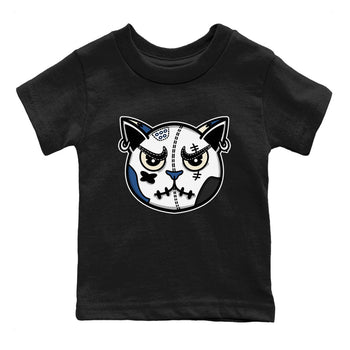3s For The Love to match jordans Sneaker Cat Face sneaker match tees A Ma Maniere x Air Jordan 3 Diffused Blue match shoes to clothes SNRT Sneaker Tees Youth Baby Black 2 tee
