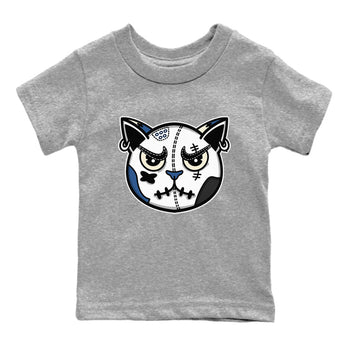 3s For The Love to match jordans Sneaker Cat Face sneaker match tees A Ma Maniere x Air Jordan 3 Diffused Blue match shoes to clothes SNRT Sneaker Tees Youth Baby Heather Grey 2 tee