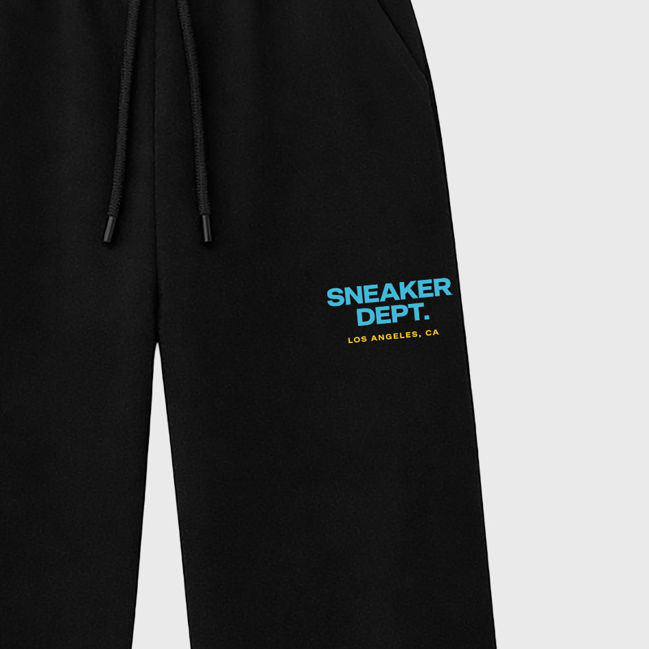 Unisex graphic sweatpants wide – Sneaker Tees To Match Air Jordan 11 Gamma Sneakers – Sneaker Dept sweatpants Black 2