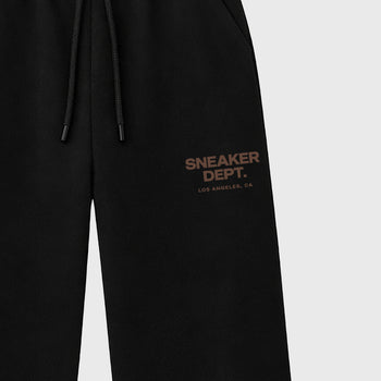 Unisex graphic sweatpants wide – Sneaker Tees To Match Air Jordan 3 World's Best Dad Shoes – Sneaker Dept sweatpants Black 2