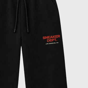 Unisex graphic sweatpants wide – Sneaker Tees To Match Air Jordan 4 Brick After Brick Shoes – Sneaker Dept sweatpants Black 2