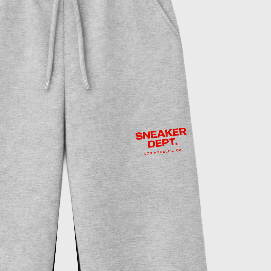 Unisex graphic sweatpants wide – Sneaker Tees To Match Air Jordan 6 Reverse Infrared Sneakers – Sneaker Dept sweatpants Heather Grey 2