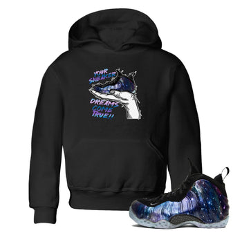 Foams One Galaxy shirts to match jordans Sneaker Dreams sneaker match tees Air Foamposite One Galaxy match shoes to clothes SNRT Sneaker Tees Youth Baby Black 1 tee