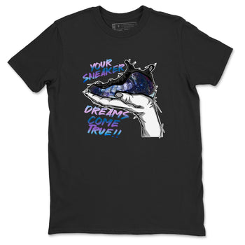 Foams One Galaxy shirts to match jordans Sneaker Dreams sneaker match tees Air Foamposite One Galaxy match shoes to clothes SNRT Sneaker Tees unisex cotton Black 2 shirts