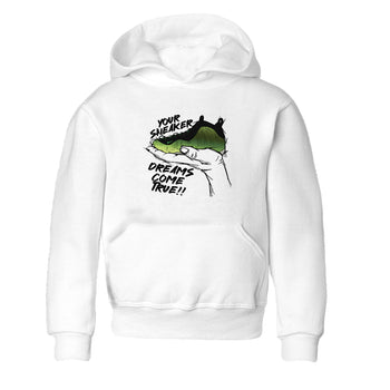 Sneaker match tees – Sneaker Tees To Match Air Foamposite One Pine Green Shoes – Sneaker Dreams Kids T-Shirt White 2