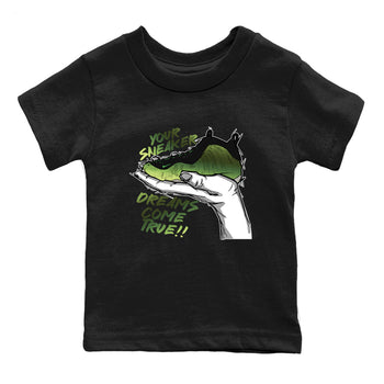 Sneaker match tees – Sneaker Tees To Match Air Foamposite One Pine Green Shoes – Sneaker Dreams Kids T-Shirt Black 2