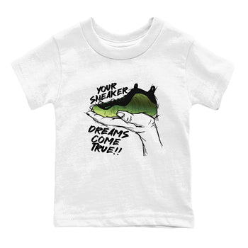 Sneaker match tees – Sneaker Tees To Match Air Foamposite One Pine Green Shoes – Sneaker Dreams Kids T-Shirt White 2