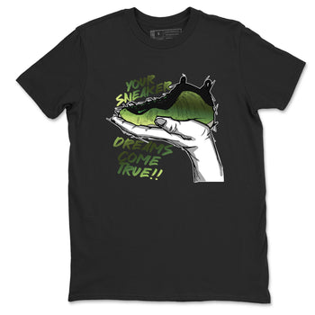 Sneaker match tees – Sneaker Tees To Match Air Foamposite One Pine Green Shoes – Sneaker Dreams Tee Black 2