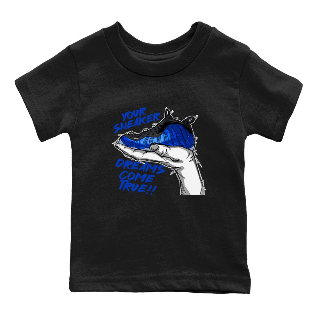 Foams One Royal shirts to match jordans Sneaker Dreams sneaker match tees Air Foamposite One Royal match shoes to clothes SNRT Sneaker Tees Youth Baby Black 2 tee