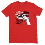 1s Black Toe Reimagined shirts to match jordans Sneaker Dreams sneaker match tees Air Jordan 1 High OG Black Toe Reimagined match shoes to clothes SNRT Sneaker Tees unisex cotton Red 2 shirts