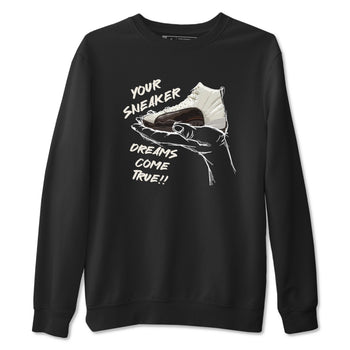 AJ12 Baroque Brown shirts to match jordans Sneaker Dreams best t shirts to wear with jordans SoleFly x Jordan 12 Baroque Brown match shoes to clothes SNRT Sneaker Tees unisex cotton Black 2 shirts
