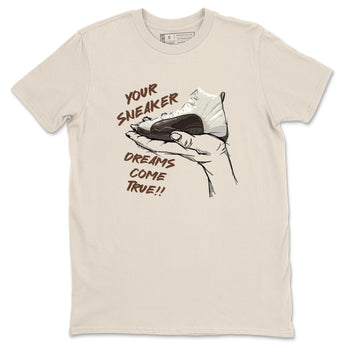 AJ12 Baroque Brown shirts to match jordans Sneaker Dreams best t shirts to wear with jordans SoleFly x Jordan 12 Baroque Brown match shoes to clothes SNRT Sneaker Tees unisex cotton Natural 2 shirts