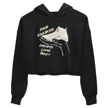 12s Phantom shirts to match jordans Sneaker Dreams sneaker match tees Air Jordan 12 WMNS Phantom match shoes to clothes SNRT Sneaker Tees unisex cotton Black 2 crop tee