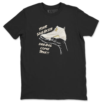 12s Phantom shirts to match jordans Sneaker Dreams sneaker match tees Air Jordan 12 WMNS Phantom match shoes to clothes SNRT Sneaker Tees unisex cotton Black 2 shirts