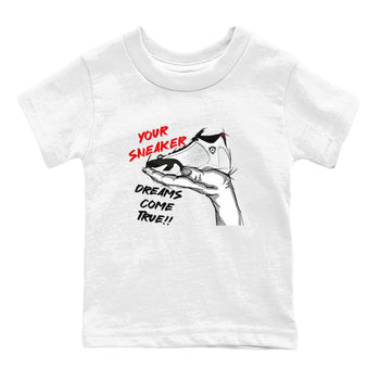 Jordan 14 Retro Black Toe t shirts to match sneakers Sneaker Dreams sneaker match tees 14s Black Toe sneaker match tee SNRT Sneaker Tees Youth Baby White 2 tee