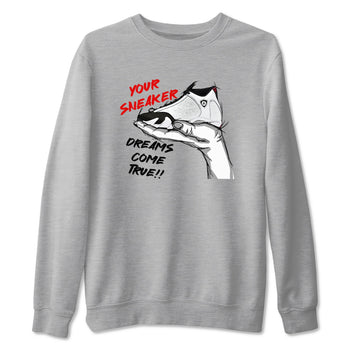 Jordan 14 Retro Black Toe t shirts to match sneakers Sneaker Dreams sneaker match tees 14s Black Toe sneaker match tee SNRT Sneaker Tees unisex cotton Heather Grey 2 shirts