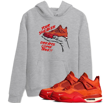 4s Brick By Brick best t shirts to wear with jordans Sneaker Dreams sneaker match tees Nigel Sylvester x Air Jordan 4 Brick by Brick match shoes to clothes SNRT Sneaker Tees unisex cotton Heather Grey 1 shirts