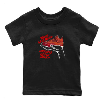 4s Brick By Brick best t shirts to wear with jordans Sneaker Dreams sneaker match tees Nigel Sylvester x Air Jordan 4 Brick by Brick match shoes to clothes SNRT Sneaker Tees Youth Baby Black 2 tee