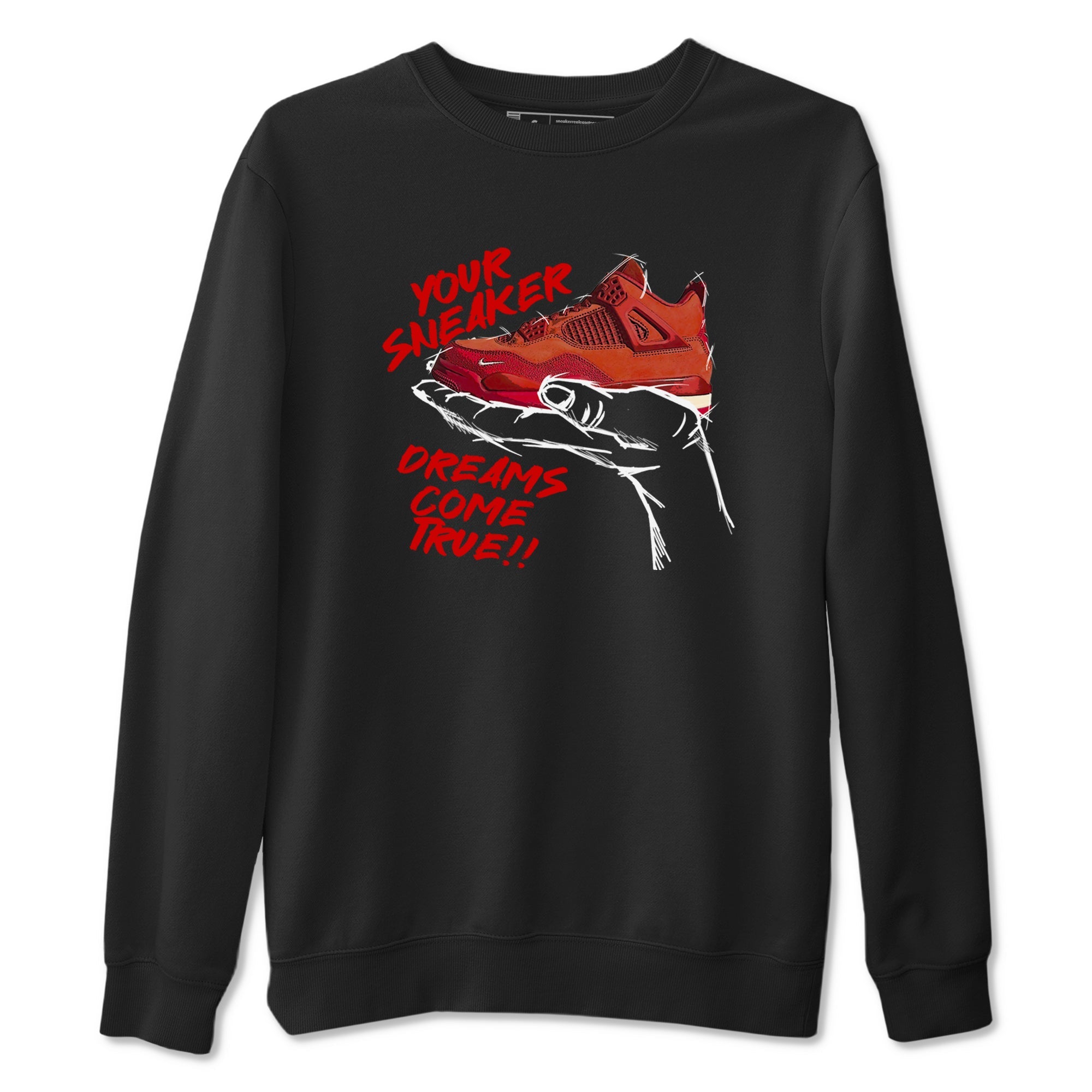 4s Brick By Brick best t shirts to wear with jordans Sneaker Dreams sneaker match tees Nigel Sylvester x Air Jordan 4 Brick by Brick match shoes to clothes SNRT Sneaker Tees unisex cotton Black 2 shirts