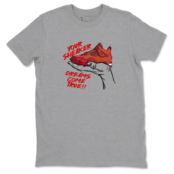 4s Brick By Brick best t shirts to wear with jordans Sneaker Dreams sneaker match tees Nigel Sylvester x Air Jordan 4 Brick by Brick match shoes to clothes SNRT Sneaker Tees unisex cotton Heather Grey 2 shirts