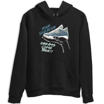 Sneaker match tees – Sneaker Tees To Match 4s Worn Blue Air Jordan 4 Denim Shoes – Sneaker Dreams Tee Black 2