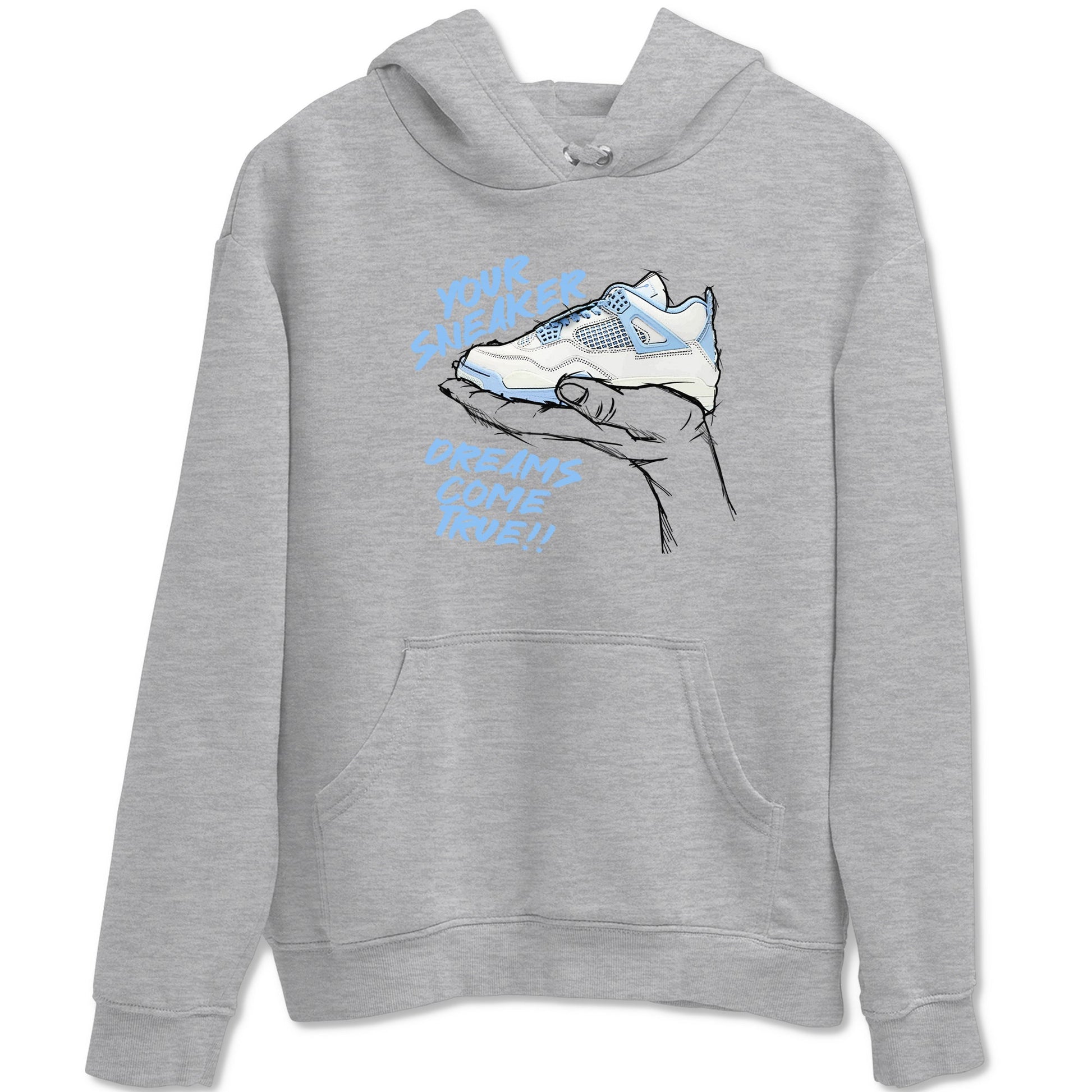 4s Forget Me Not shirts to match jordans Sneaker Dreams sneaker match tees Air Jordan 4 Retro Forget Me Not match shoes to clothes SNRT Sneaker Tees unisex cotton Heather Grey 2 shirts