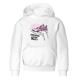 4s Retro Orchid shirts to match jordans Sneaker Dreams sneaker match tees Air Jordan 4 WMNS Orchid match shoes to clothes SNRT Sneaker Tees Youth Baby White 2 tee