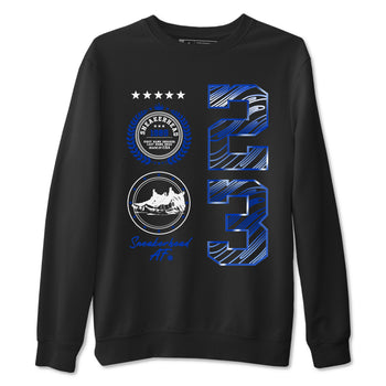 Foams One Royal shirts to match jordans Sneaker Emblem sneaker match tees Air Foamposite One Royal match shoes to clothes SNRT Sneaker Tees unisex cotton Black 2 shirts