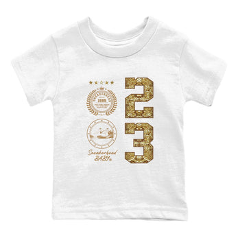 Air Force 1 Ivory Snake shirt to match jordans Sneaker Emblem sneaker tees Air Force 1 Ivory Snake SNRT sneaker release tees baby toddler White 2 cotton Shirt