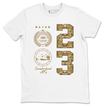 Air Force 1 Ivory Snake shirt to match jordans Sneaker Emblem sneaker tees Air Force 1 Ivory Snake SNRT Sneaker Release Tees unisex cotton White 2 crew neck shirt