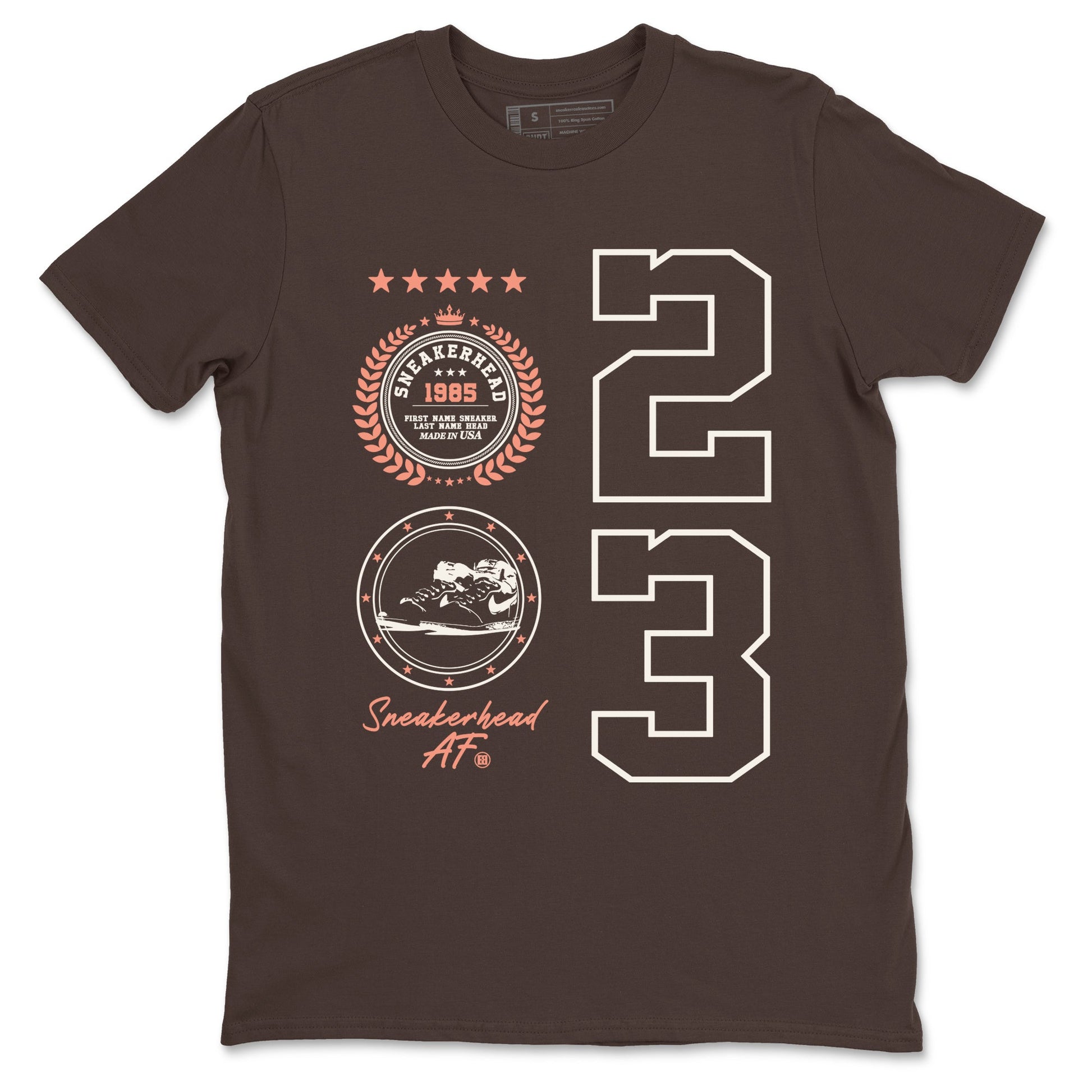 Sneaker match tees – Sneaker Tees To Match Air Jordan 1 Baroque Brown Shoes – Sneaker Emblem Tee Dark Chocolate 2