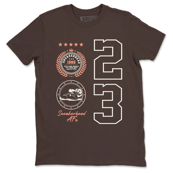 Sneaker match tees – Sneaker Tees To Match Air Jordan 1 Baroque Brown Shoes – Sneaker Emblem Tee Dark Chocolate 2