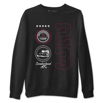 Air Jordan 1 High OG Metallic Burgundy shirts to match jordans Sneaker Emblem sneaker match tees Air Jordan 1 Metallic Burgundy SNRT Sneaker Tees streetwear brand Black 2 unisex cotton tee