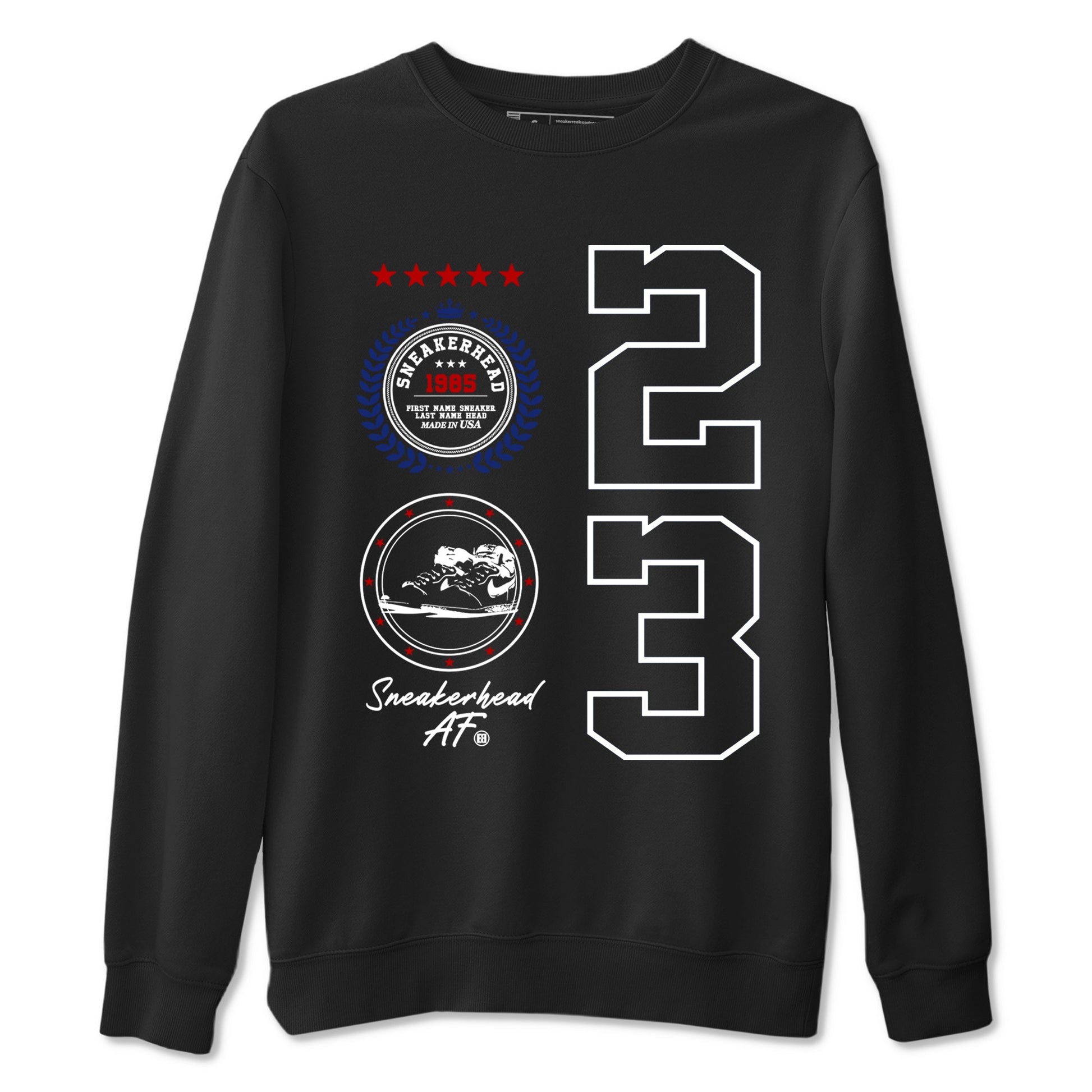 1s Rare Air shirts to match jordans Sneaker Emblem sneaker match tees Air Jordan 1 High OG Rare Air Deep Royal Blue match shoes to clothes SNRT Sneaker Tees unisex cotton Black 2 shirts