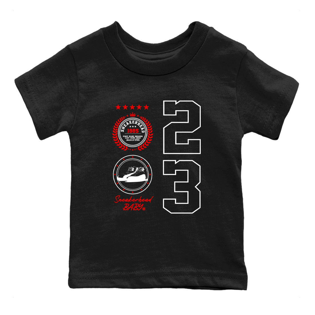 Air Jordan 1 Taxi Flip shirts to match jordans Sneaker Emblem sneaker match tees Air Jordan 1 Taxi Flip SNRT sneaker release tees baby toddler Black 2 cotton Shirt