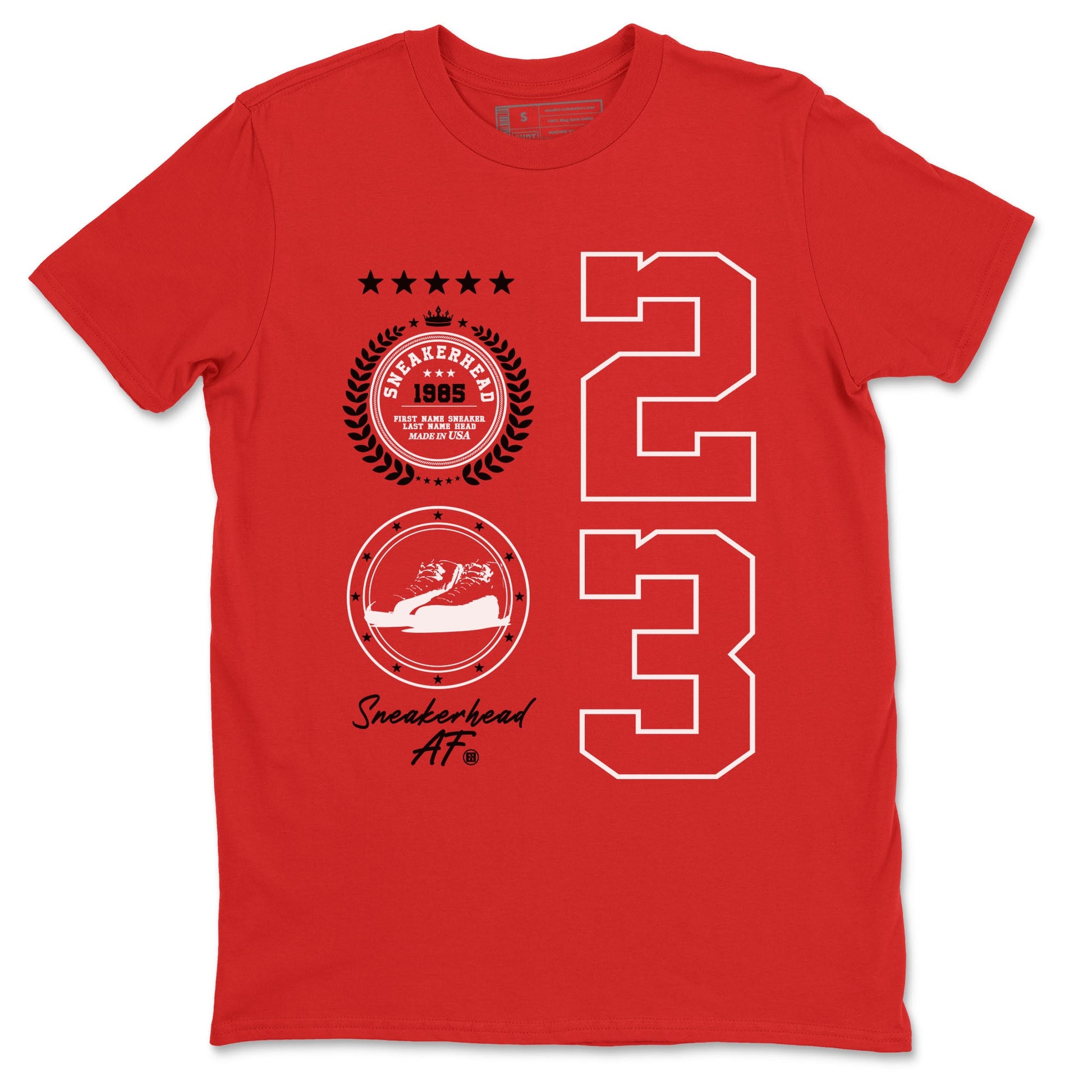Air Jordan 1 Taxi Flip shirts to match jordans Sneaker Emblem sneaker match tees Air Jordan 1 Taxi Flip SNRT Sneaker Release Tees unisex cotton Red 2 crew neck shirt
