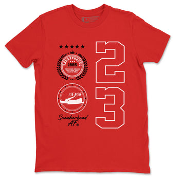 Air Jordan 1 Taxi Flip shirts to match jordans Sneaker Emblem sneaker match tees Air Jordan 1 Taxi Flip SNRT Sneaker Release Tees unisex cotton Red 2 crew neck shirt