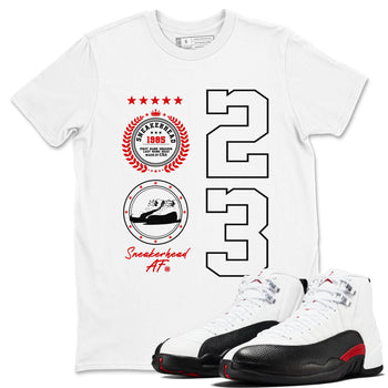 Air Jordan 1 Taxi Flip shirts to match jordans Sneaker Emblem sneaker match tees Air Jordan 1 Taxi Flip SNRT Sneaker Release Tees unisex cotton White 1 crew neck shirt