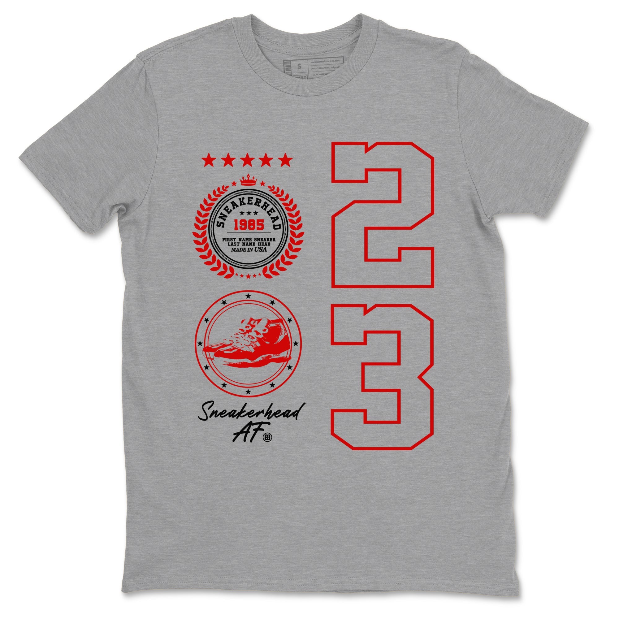 11s Bred Velvet shirts to match jordans Sneaker Emblem sneaker match tees Air Jordan 11 Retro Bred Velvet match shoes to clothes SNRT Sneaker Tees unisex cotton Heather Grey 2 shirts