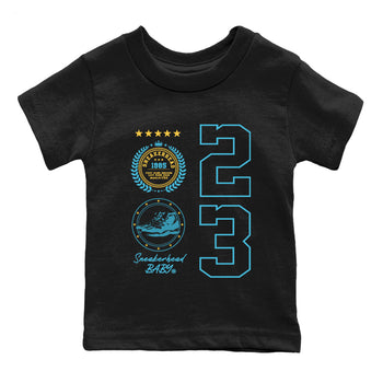 Sneaker Threads – Sneaker Tees To Match Air Jordan 11 Retro Gamma – Sneaker Emblem Youth Graphic Tee Black 2. Perfect for Jordan releases 2025 colorways.