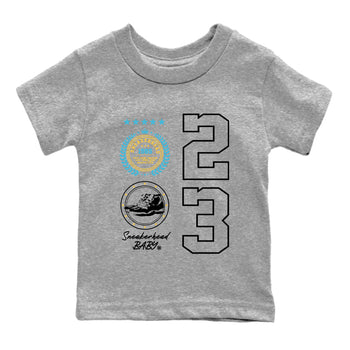 Sneaker Threads – Sneaker Tees To Match Air Jordan 11 Retro Gamma – Sneaker Emblem Youth Graphic Tee Heather Grey 2. Perfect for Jordan releases 2025 colorways.