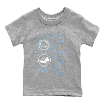 AJ11 Retro Legend Blue shirts to match jordans Sneaker Emblem best t shirts to wear with jordans 11s Legend Blue match shoes to clothes SNRT Sneaker Tees Youth Baby Heather Grey 2 tee