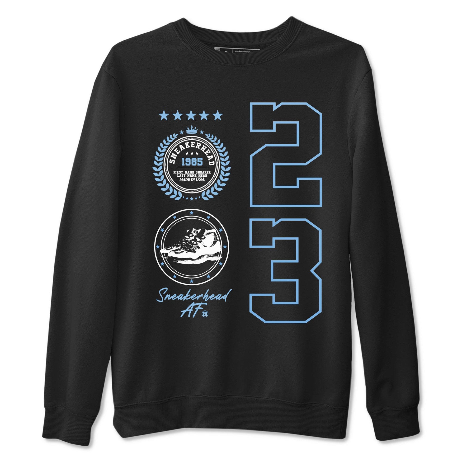 AJ11 Retro Legend Blue shirts to match jordans Sneaker Emblem best t shirts to wear with jordans 11s Legend Blue match shoes to clothes SNRT Sneaker Tees unisex cotton Black 2 shirts