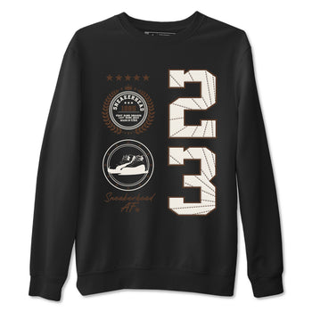 AJ12 Baroque Brown shirts to match jordans Sneaker Emblem best t shirts to wear with jordans SoleFly x Jordan 12 Baroque Brown match shoes to clothes SNRT Sneaker Tees unisex cotton Black 2 shirts
