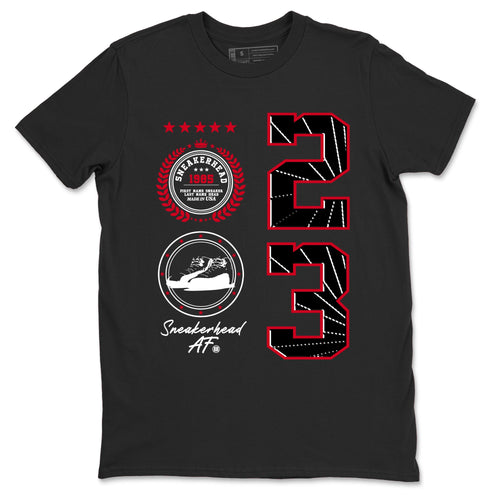 12s Flu Game shirts to match jordans Sneaker Emblem best t shirts to wear with jordans AJ12 Retro Flu Game match shoes to clothes SNRT Sneaker Tees unisex cotton Black 2 shirts