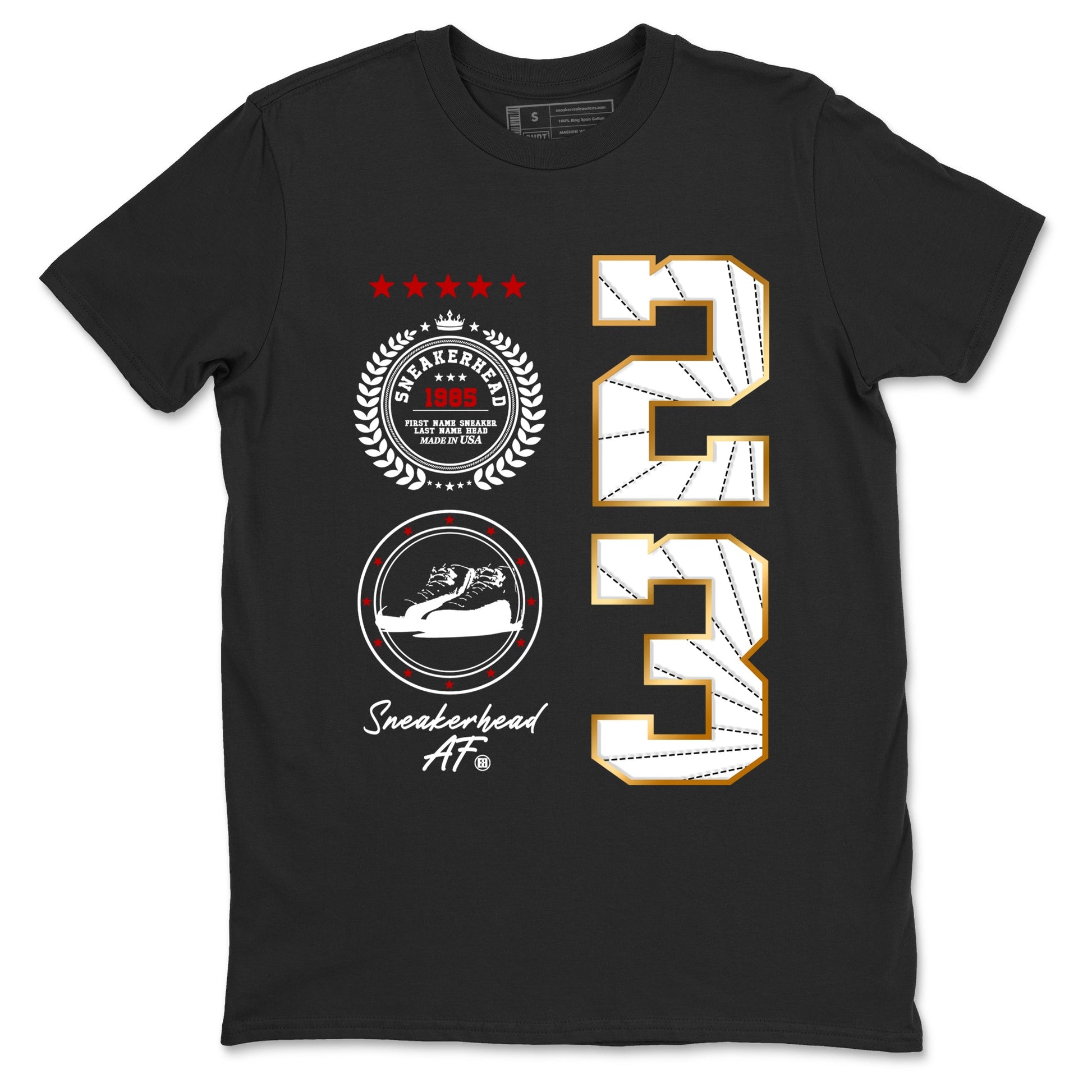 Sneaker match tees – Sneaker Tees To Match Air Jordan 12 Taxi Shoes – Sneaker Emblem Tee Black 2