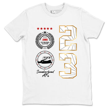 Sneaker match tees – Sneaker Tees To Match Air Jordan 12 Taxi Shoes – Sneaker Emblem Tee White 2