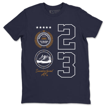 13 Midnight Navy Shirts To Match Jordans Sneaker Emblem Sneaker Shirts Air Jordan 13 Midnight Navy SNRT Sneaker Release Tees Unisex Cotton Crew Neck Navy 2 crew neck shirts