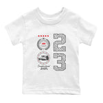 Air Jordan 3 Retro Cement Grey shirts to match jordans Sneaker Emblem sneaker match tees 3s Cement Grey SNRT Sneaker Tees streetwear brand Baby and Youth White 2 cotton tee