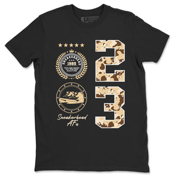 WNBA x Air Jordan 3 “Desert Camo” shirts to match jordans Sneaker Emblem sneaker match tees Air Jordan 3 Desert Camo SNRT Sneaker Release Tees Clothing Sneakerhead ShirtsBlack 2 unisex cotton tee